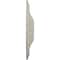Ekena Millwork Alexa Ceiling Medallion (Fits Canopies up to 3"), Hand-Painted Pot of Cream Crackle, 15"OD x 1 3/4"P CM14AXPCC - alternate 2